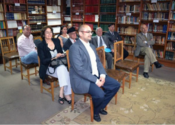 MIGUEL ÁNGEL REYES P., MIEMBRO DEL IPDP, PRESENTÓ SU LIBRO 