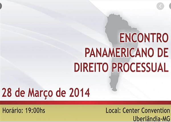 ENCONTRO PANAMERICANO DE DIREITO PROCESSUAL, BRASIL