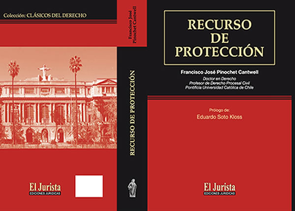 FRANCISCO PINOCHET CANTWELL PUBLICA LIBRO TITULADO EL RECURSO DE PROTECCIÓN. ESTUDIO PROFUNDIZADO